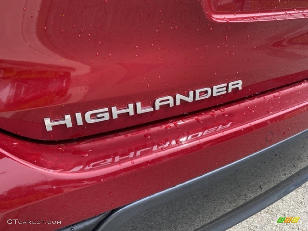 2021 Highlander Limited AWD - Ruby Flare Pearl / Graphite photo #27