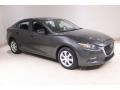 Machine Gray Metallic 2017 Mazda MAZDA3 Sport 4 Door