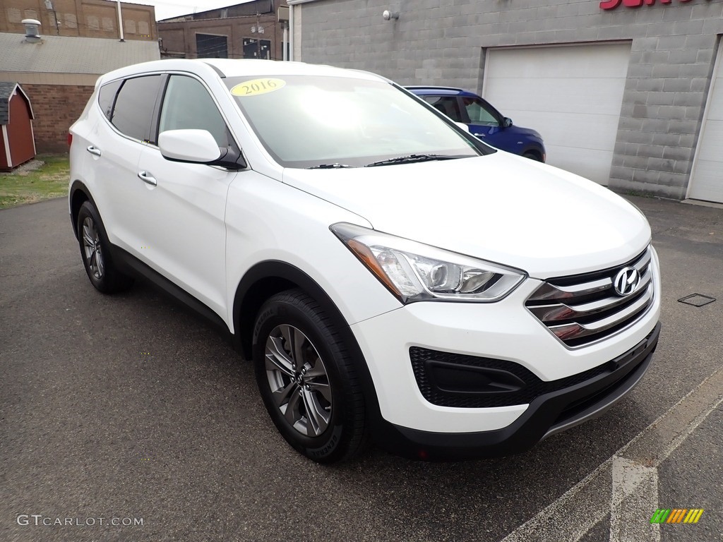 Frost White Pearl 2016 Hyundai Santa Fe Sport AWD Exterior Photo #141487244