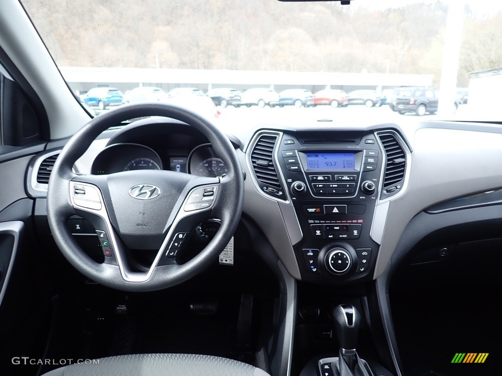 2016 Hyundai Santa Fe Sport AWD Gray Dashboard Photo #141487508