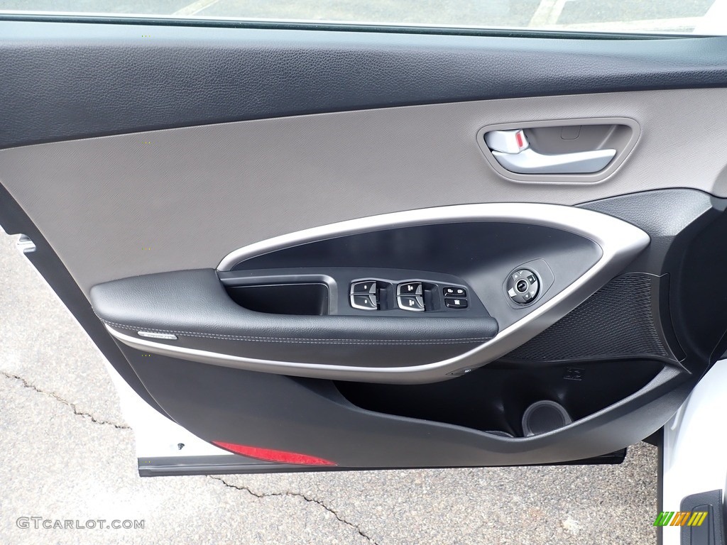 2016 Hyundai Santa Fe Sport AWD Gray Door Panel Photo #141487561