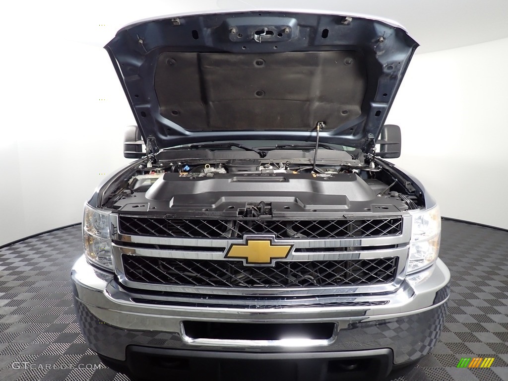2014 Silverado 2500HD LT Crew Cab 4x4 - Graystone Metallic / Ebony photo #5