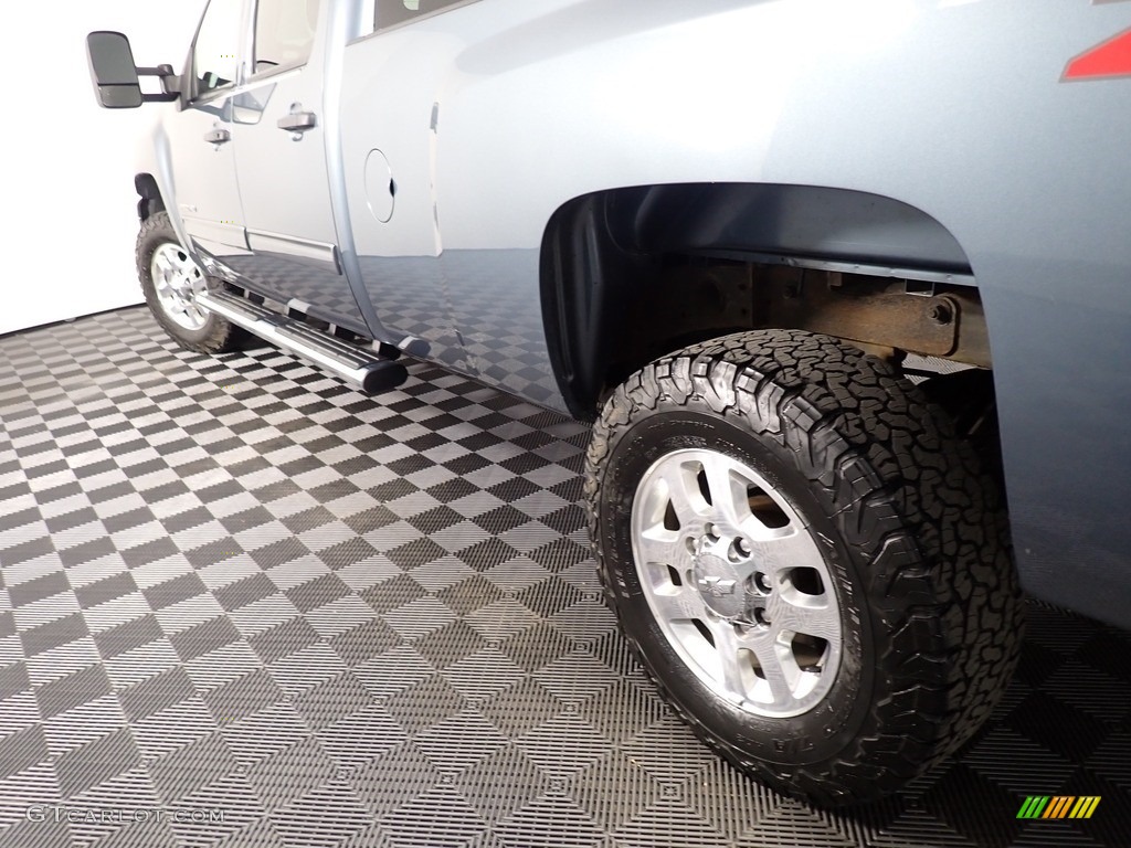 2014 Silverado 2500HD LT Crew Cab 4x4 - Graystone Metallic / Ebony photo #9