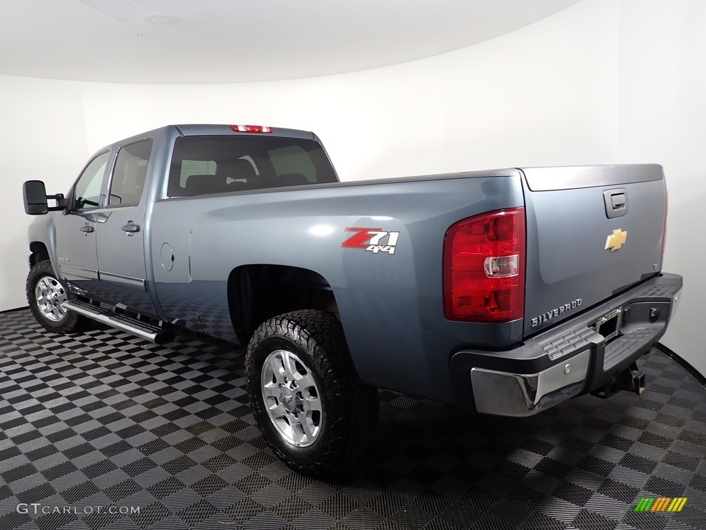 2014 Silverado 2500HD LT Crew Cab 4x4 - Graystone Metallic / Ebony photo #10