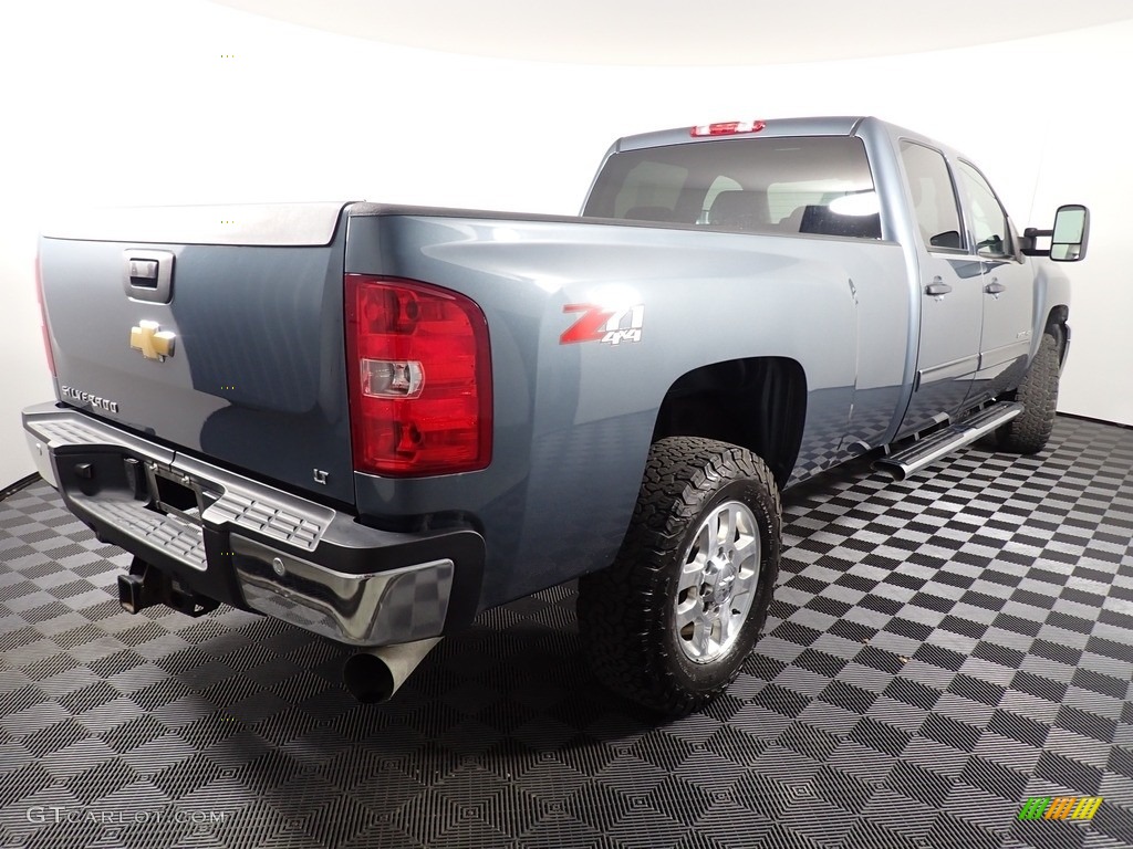 2014 Silverado 2500HD LT Crew Cab 4x4 - Graystone Metallic / Ebony photo #14