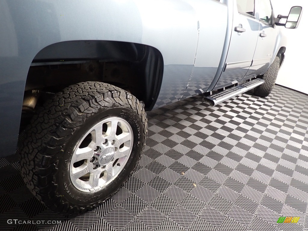 2014 Silverado 2500HD LT Crew Cab 4x4 - Graystone Metallic / Ebony photo #15
