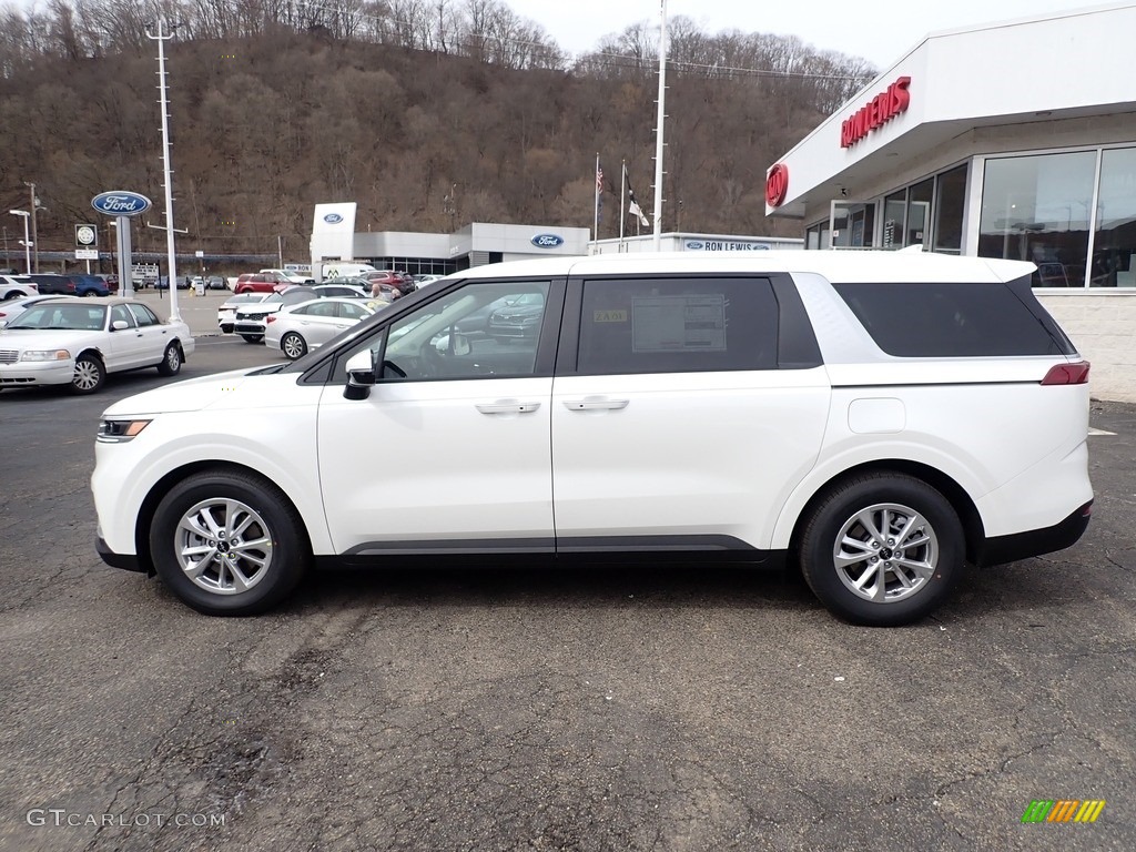 Snow White Pearl 2022 Kia Carnival LX Exterior Photo #141487907