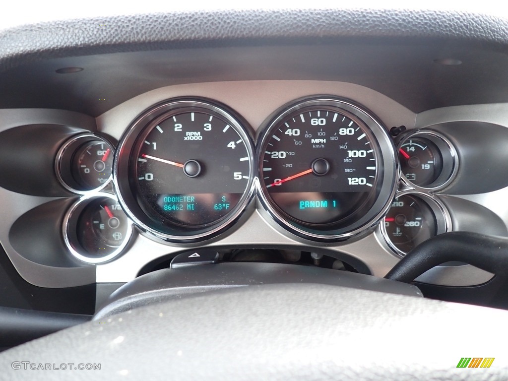 2014 Silverado 2500HD LT Crew Cab 4x4 - Graystone Metallic / Ebony photo #20