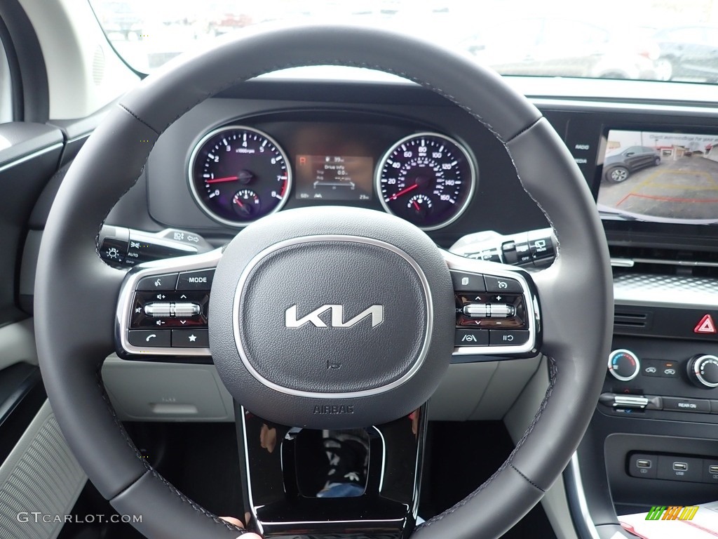 2022 Kia Carnival LX Off Black Steering Wheel Photo #141488165