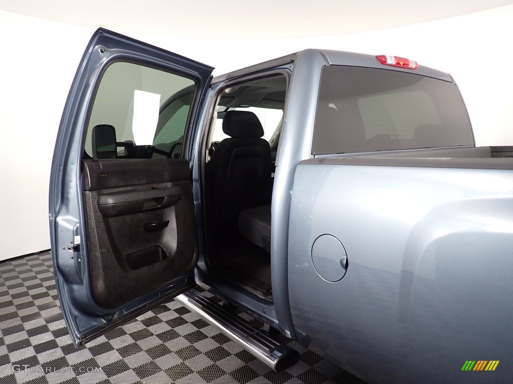 2014 Silverado 2500HD LT Crew Cab 4x4 - Graystone Metallic / Ebony photo #28