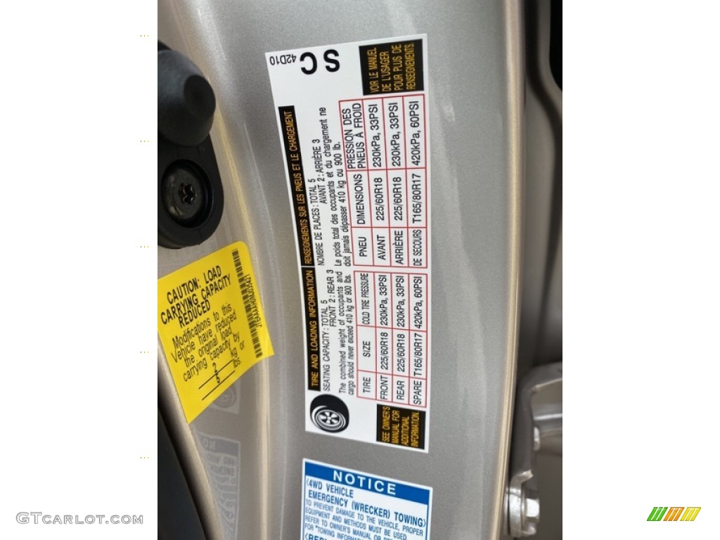 2021 Venza Hybrid LE AWD - Titanium Glow / Boulder photo #31