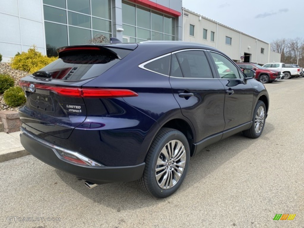 2021 Venza Hybrid Limited AWD - Blueprint / Black photo #12