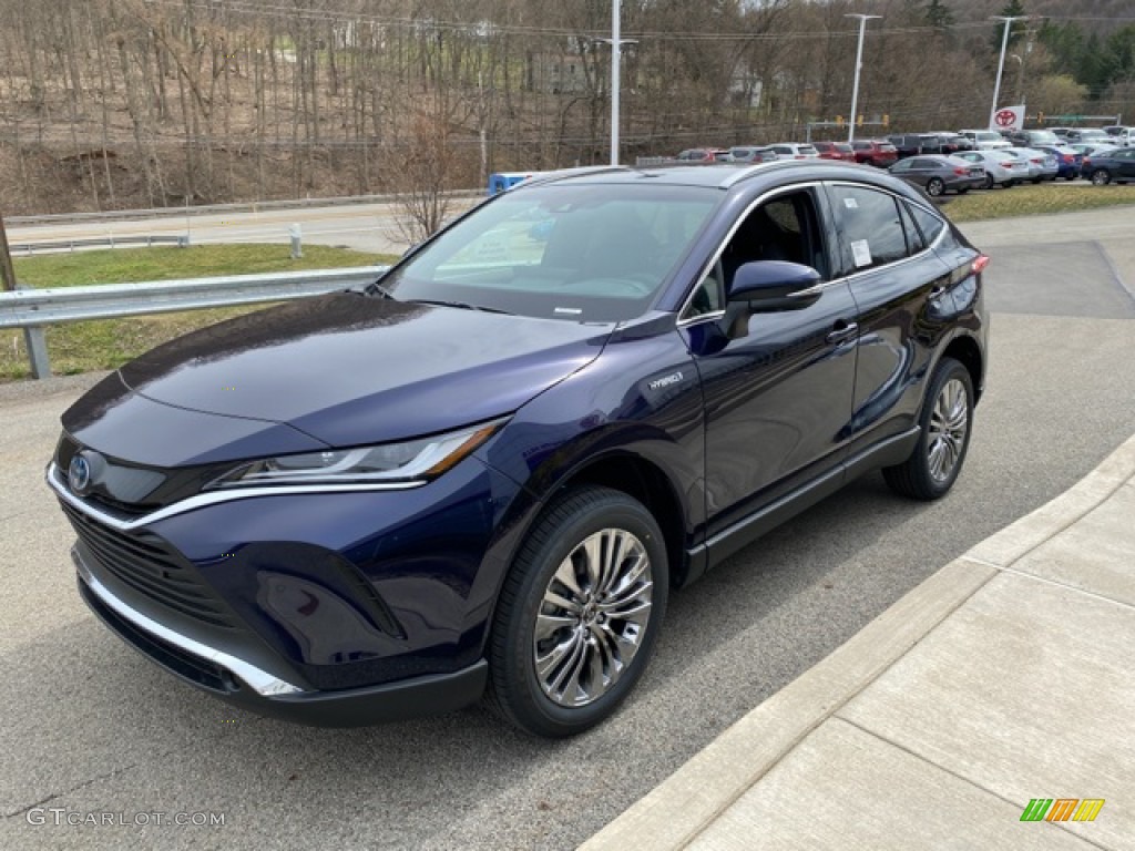2021 Venza Hybrid Limited AWD - Blueprint / Black photo #13