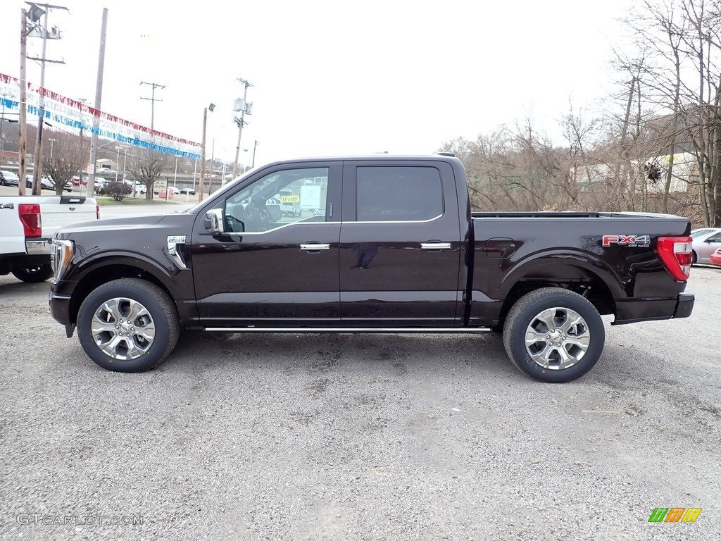 2021 F150 Platinum SuperCrew 4x4 - Kodiak Brown / Platinum Unique Carmelo photo #6