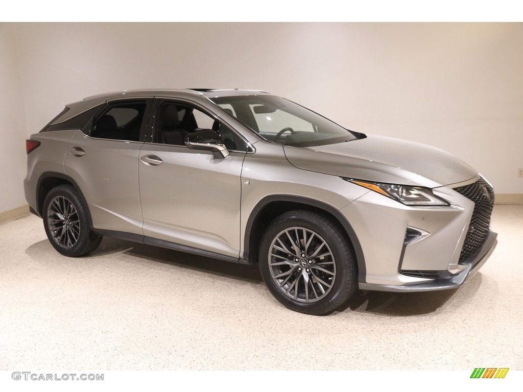 2017 RX 350 F Sport AWD - Atomic Silver / Black photo #1