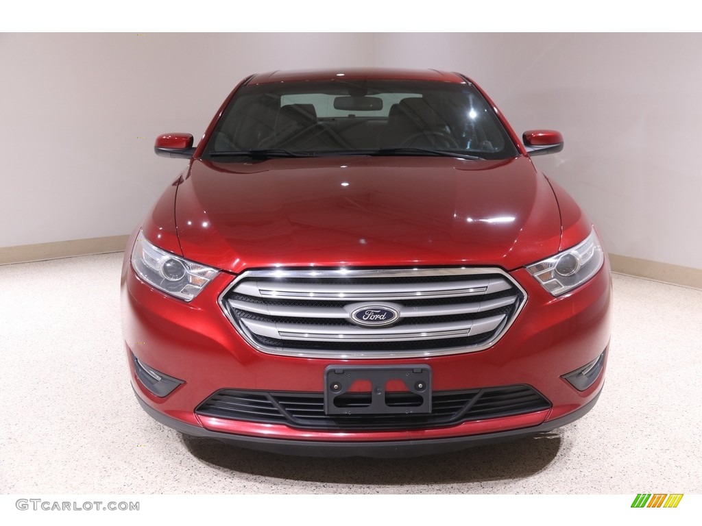 2013 Taurus SEL - Ruby Red Metallic / Charcoal Black photo #2