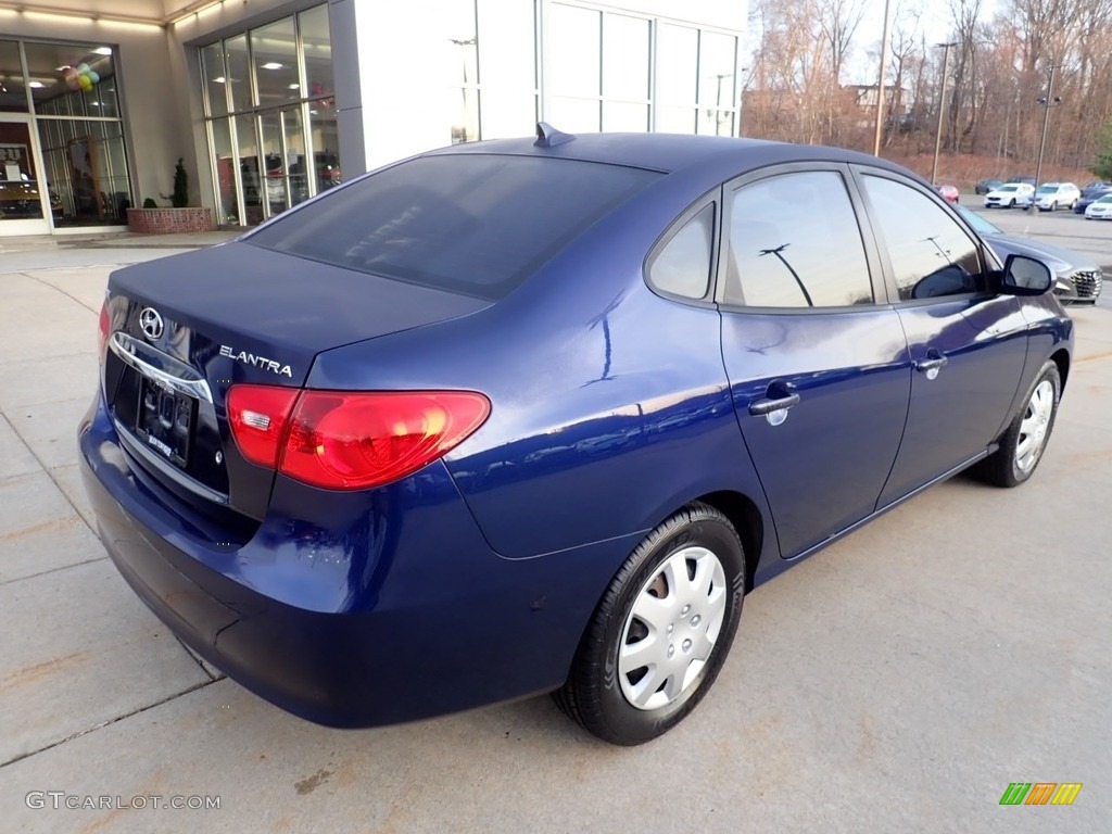 2010 Elantra GLS - Regatta Blue / Beige photo #2