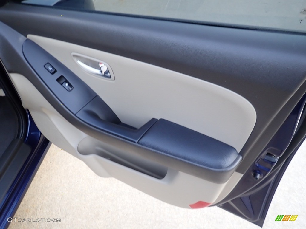 2010 Elantra GLS - Regatta Blue / Beige photo #12