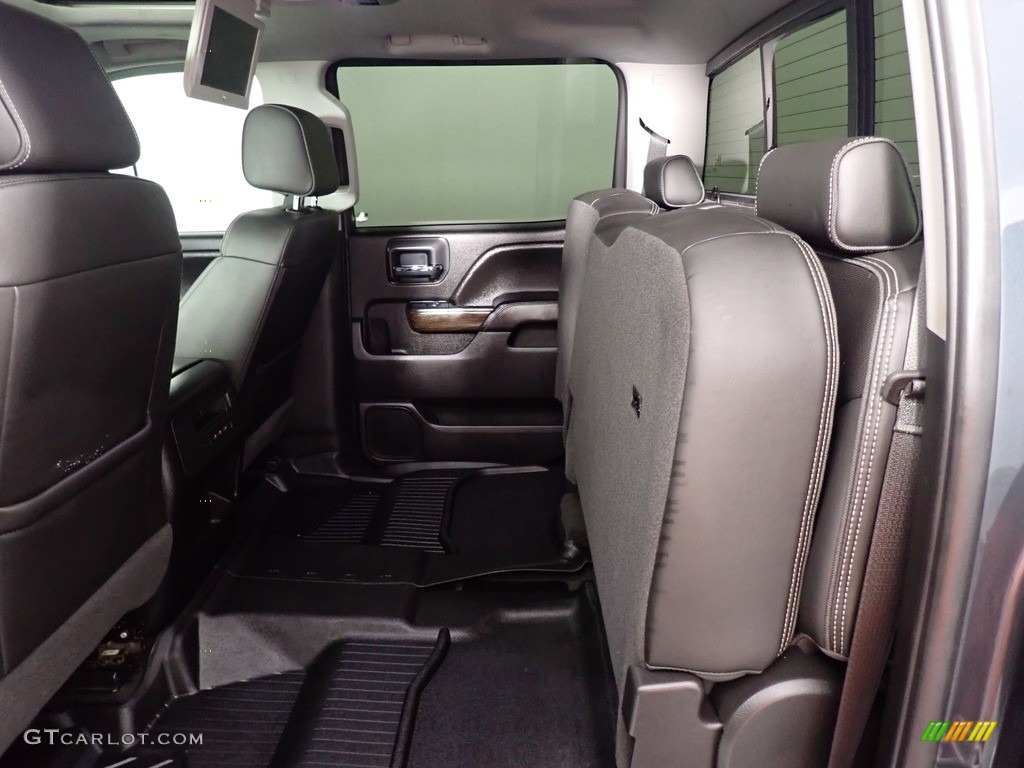 Jet Black Interior 2018 GMC Sierra 3500HD Denali Crew Cab 4x4 Photo #141491207