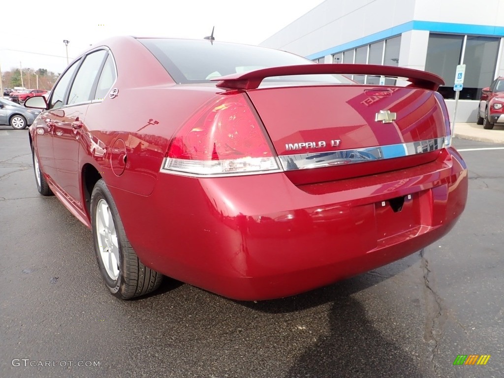 2009 Impala LT - Red Jewel Tintcoat / Neutral photo #5