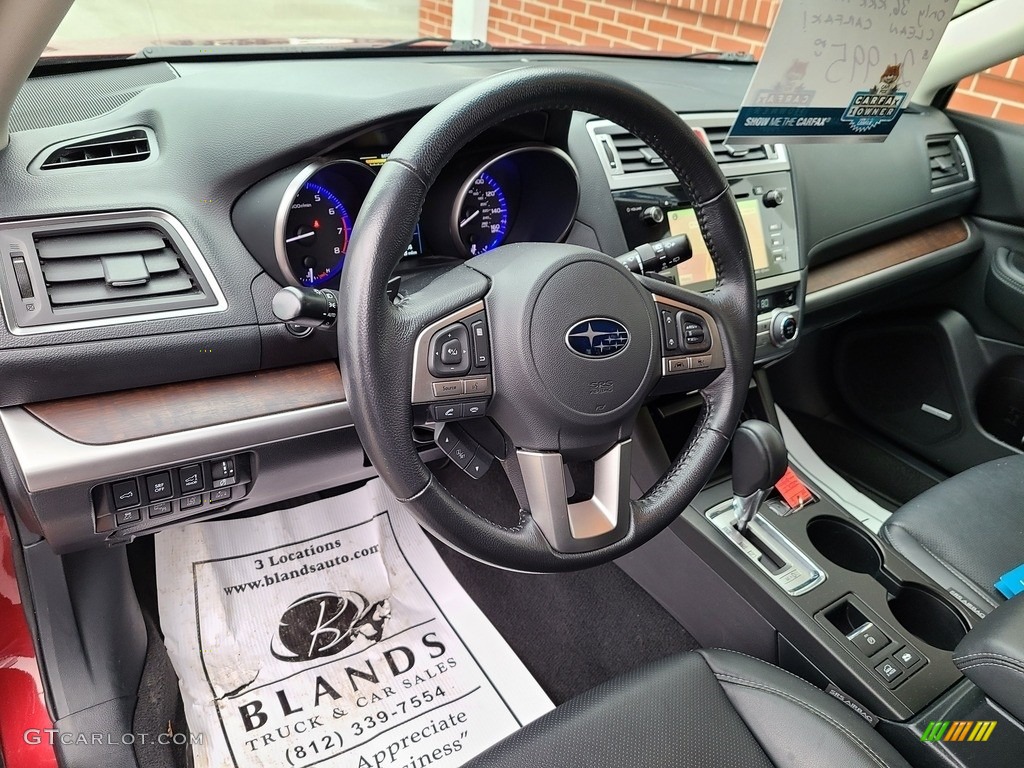 2017 Outback 3.6R Limited - Venetian Red Pearl / Slate Black photo #10