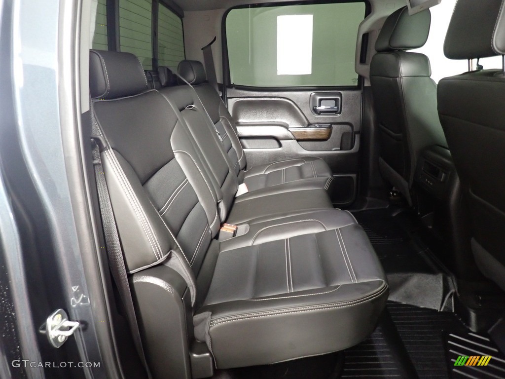 2018 GMC Sierra 3500HD Denali Crew Cab 4x4 Rear Seat Photo #141491285