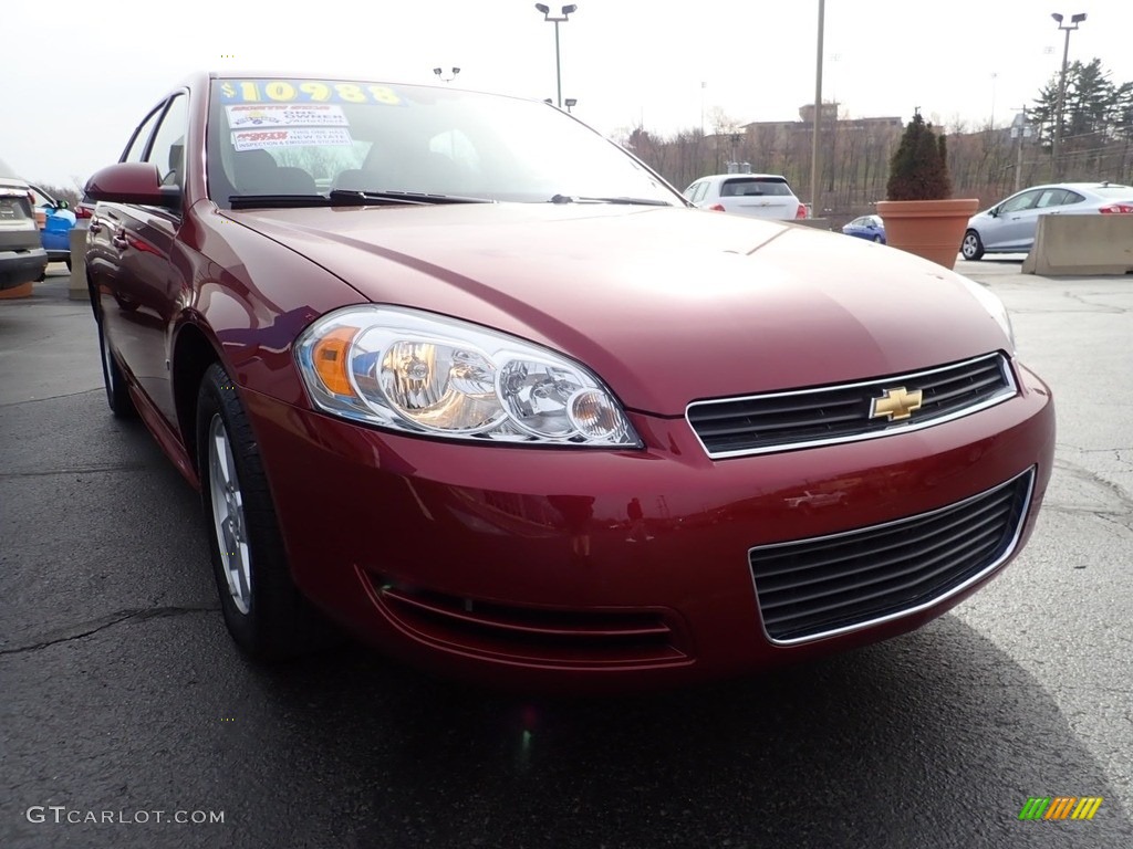 2009 Impala LT - Red Jewel Tintcoat / Neutral photo #11