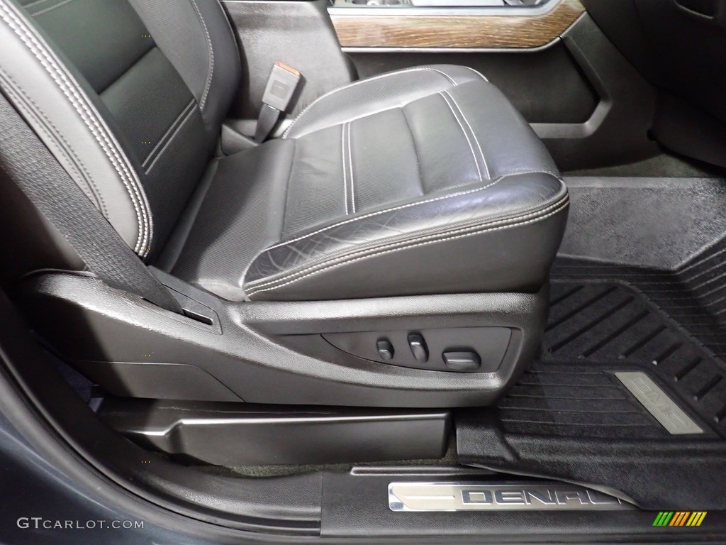 Jet Black Interior 2018 GMC Sierra 3500HD Denali Crew Cab 4x4 Photo #141491333