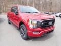 2021 Rapid Red Ford F150 XLT SuperCrew 4x4  photo #3