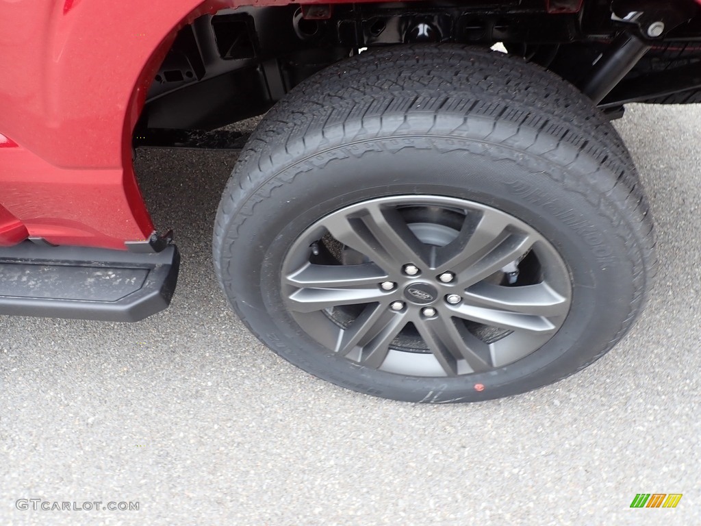 2021 F150 XLT SuperCrew 4x4 - Rapid Red / Black photo #7