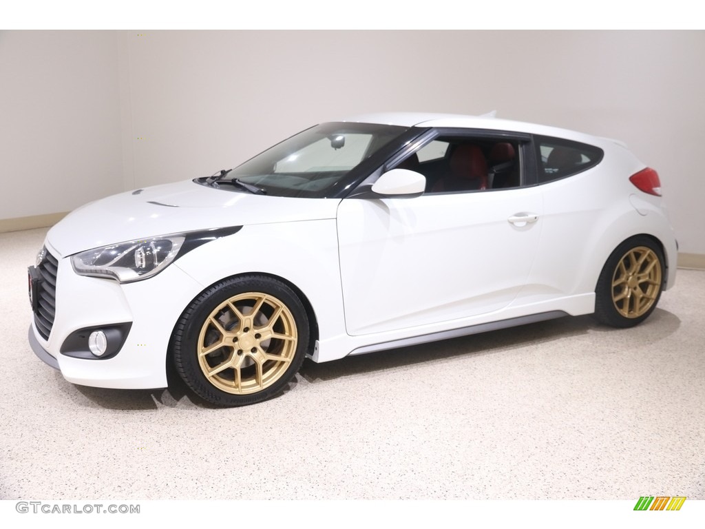 Elite White 2015 Hyundai Veloster Turbo R-Spec Exterior Photo #141491555