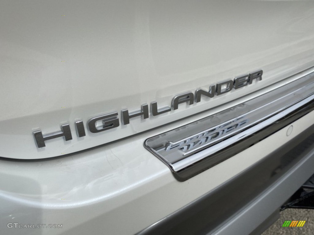 2021 Toyota Highlander Platinum AWD Marks and Logos Photo #141491603