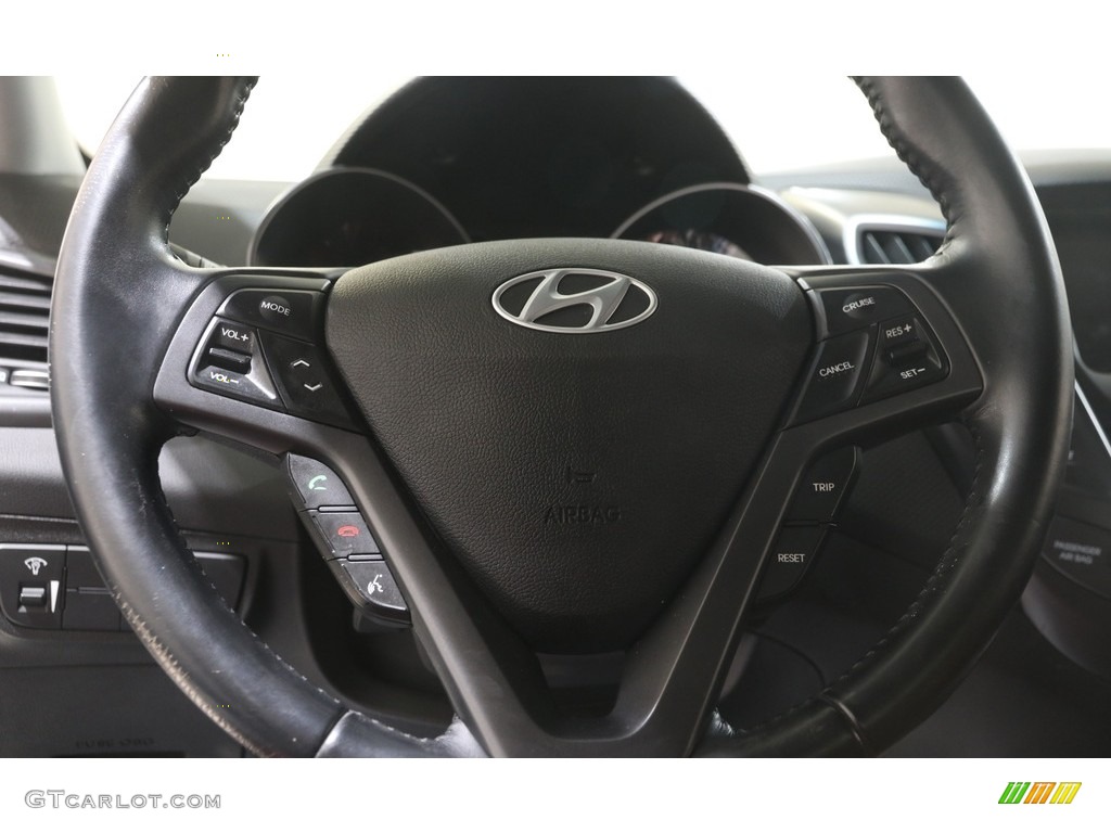 2015 Hyundai Veloster Turbo R-Spec Steering Wheel Photos