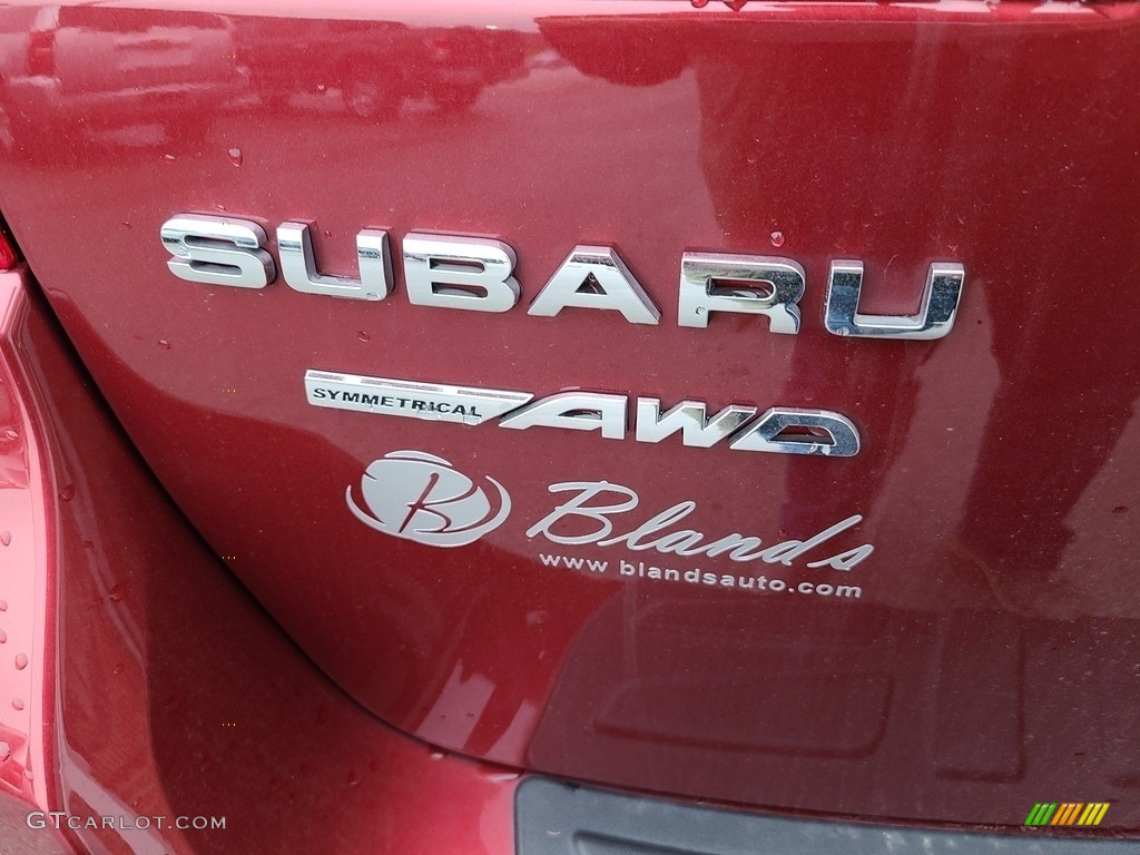 2017 Outback 3.6R Limited - Venetian Red Pearl / Slate Black photo #37