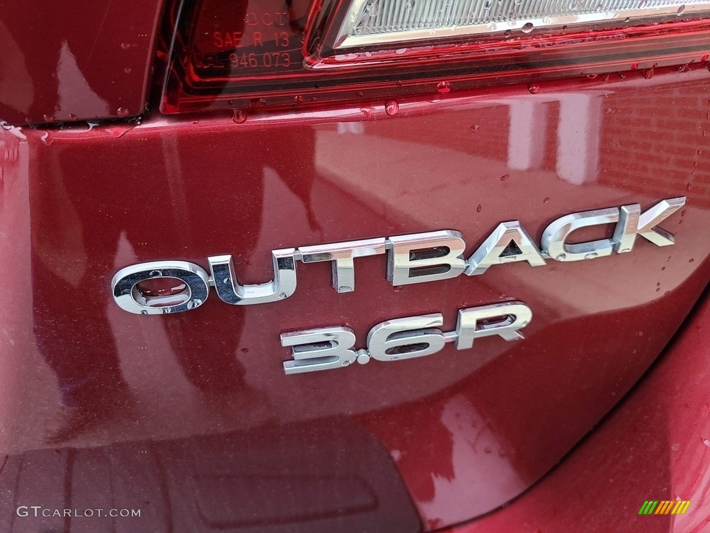 2017 Outback 3.6R Limited - Venetian Red Pearl / Slate Black photo #38