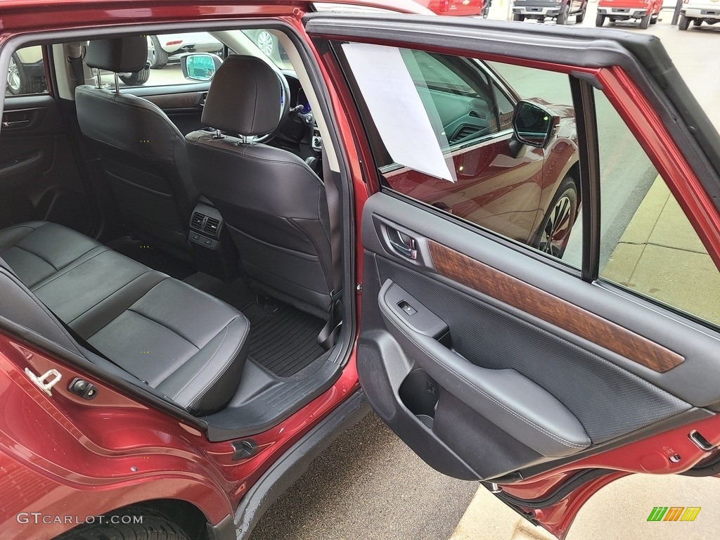 2017 Outback 3.6R Limited - Venetian Red Pearl / Slate Black photo #44