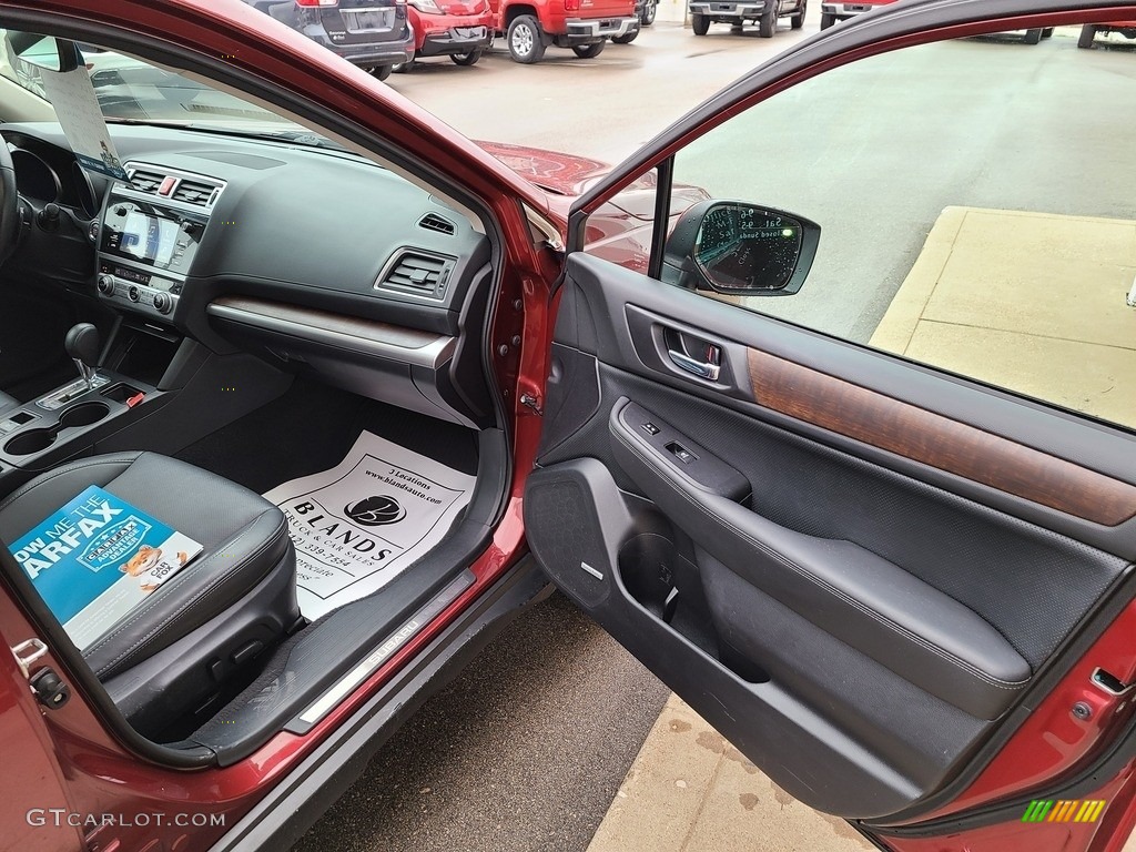 2017 Outback 3.6R Limited - Venetian Red Pearl / Slate Black photo #46