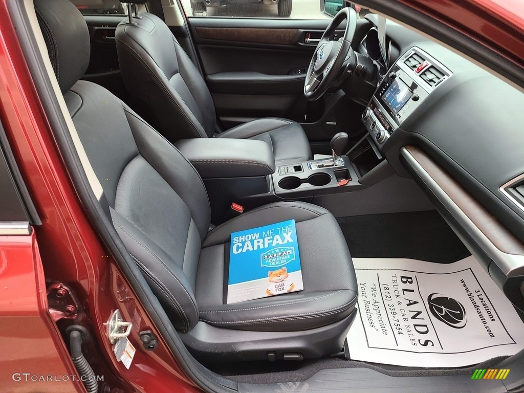 2017 Outback 3.6R Limited - Venetian Red Pearl / Slate Black photo #47