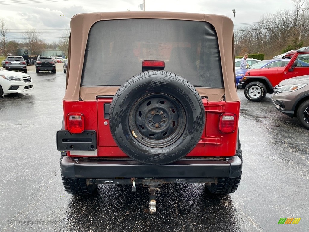 2003 Wrangler Sport 4x4 - Sienna Pearl / Khaki photo #7