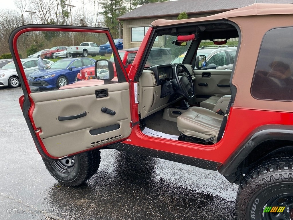 2003 Wrangler Sport 4x4 - Sienna Pearl / Khaki photo #9