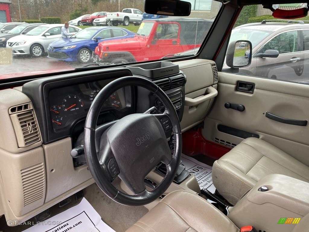 2003 Wrangler Sport 4x4 - Sienna Pearl / Khaki photo #10