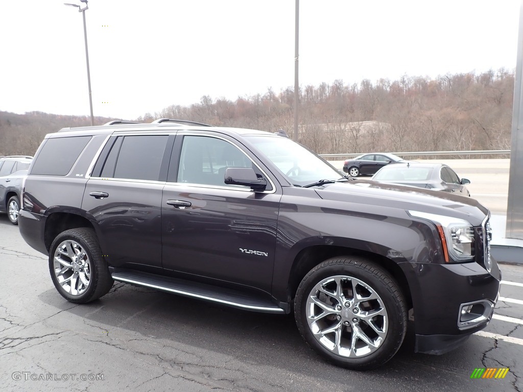 2016 Yukon SLE 4WD - Iridium Metallic / Jet Black photo #4