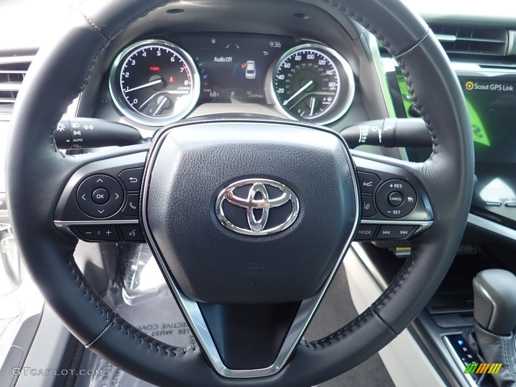 2019 Camry XLE - Celestial Silver Metallic / Ash photo #26