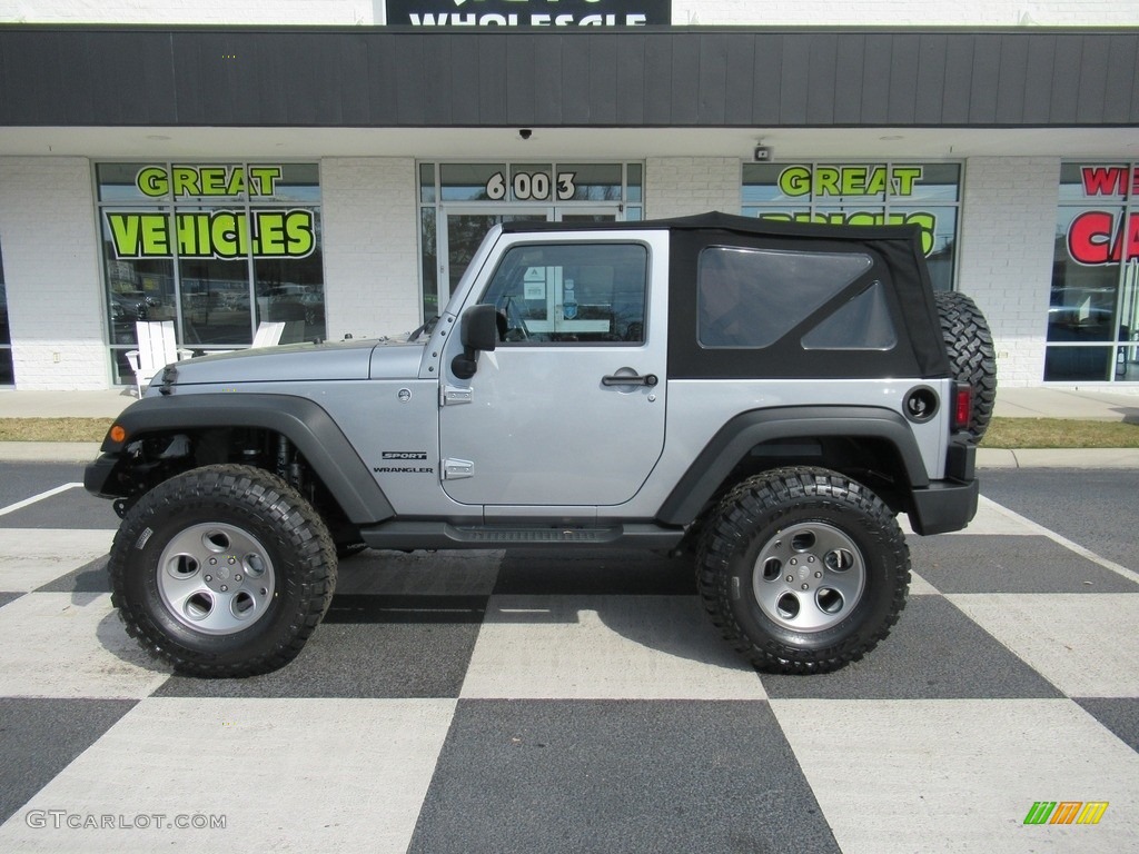 Billet Silver Metallic Jeep Wrangler