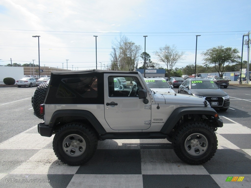 2015 Wrangler Sport 4x4 - Billet Silver Metallic / Black photo #3