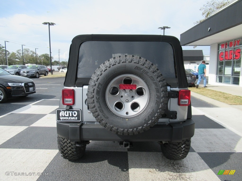 2015 Wrangler Sport 4x4 - Billet Silver Metallic / Black photo #4