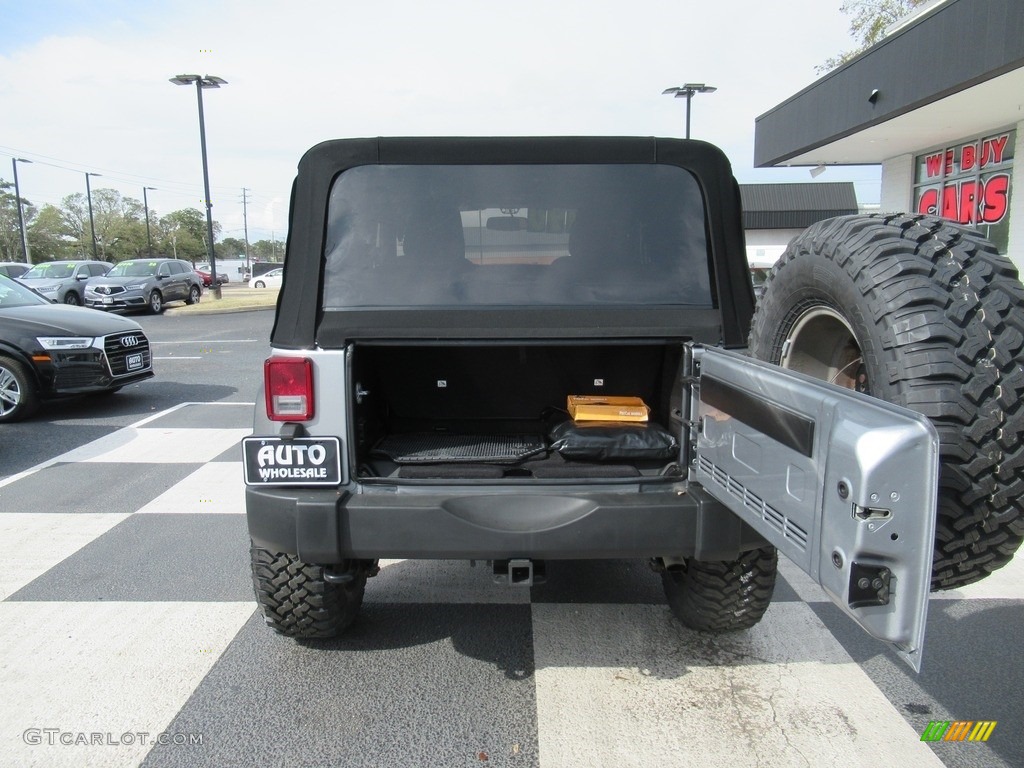 2015 Wrangler Sport 4x4 - Billet Silver Metallic / Black photo #5