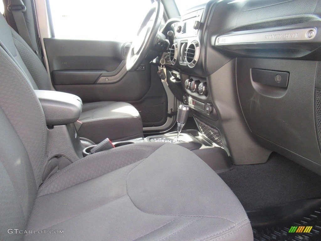 2015 Wrangler Sport 4x4 - Billet Silver Metallic / Black photo #12