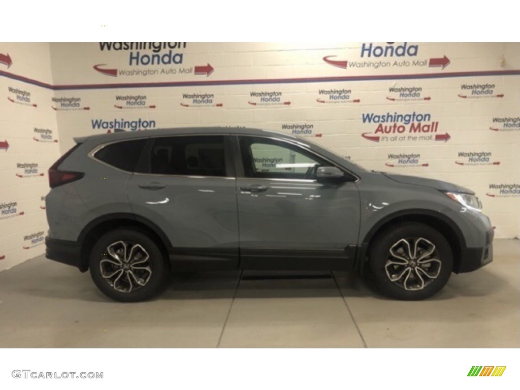 2021 CR-V EX AWD - Sonic Gray Pearl / Black photo #1