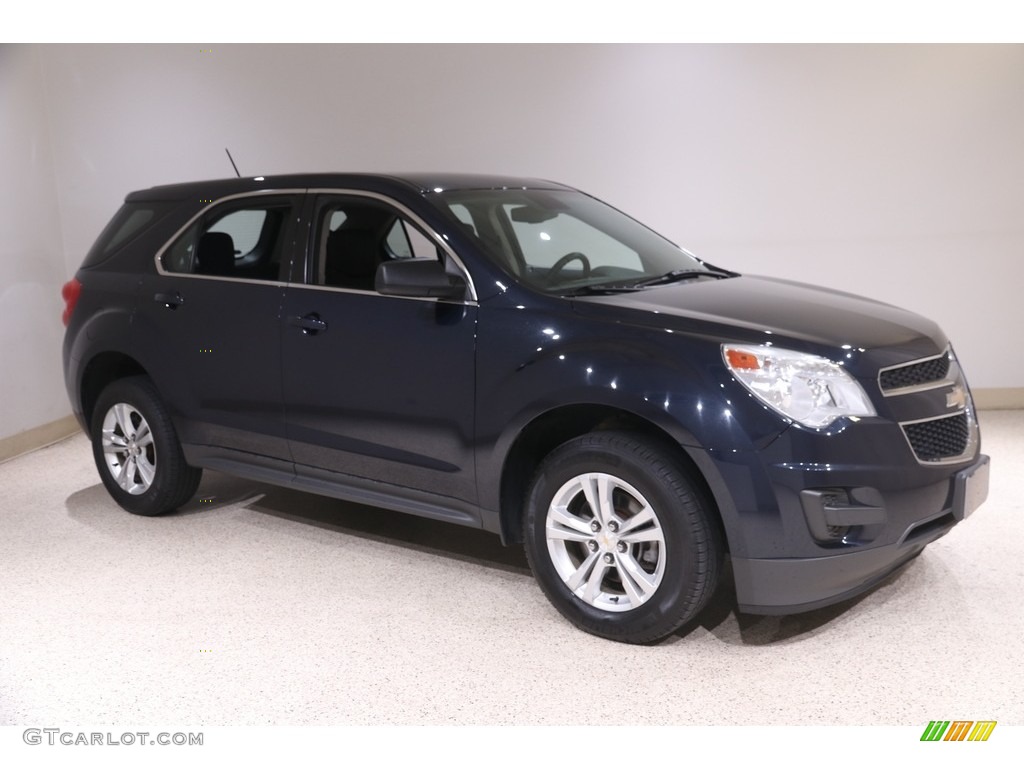 2015 Equinox LS - Blue Velvet Metallic / Jet Black photo #1